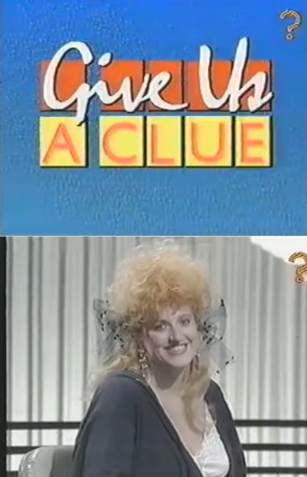 Eve Ferret - Give Us A Clue - TV Game Show 1989